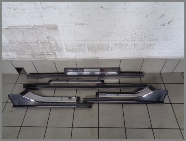 Mercedes Benz W220 door sills front rear SET 2206804335 strips original facelift