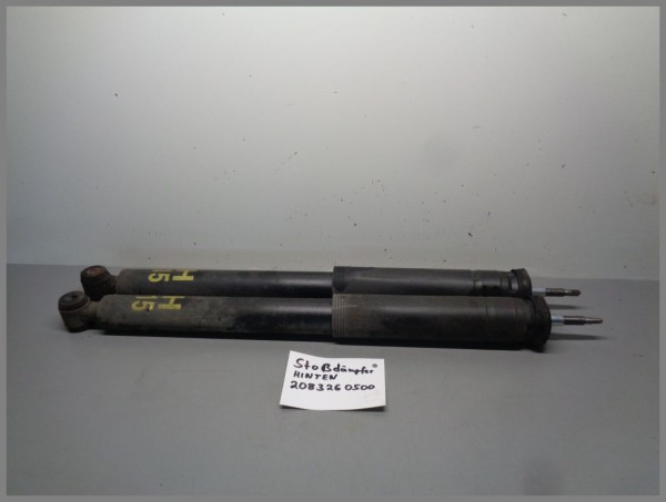 Mercedes Benz W208 Fahrwerksdämpfer Stoßdämpfer Hinten 2083260500 SET Original