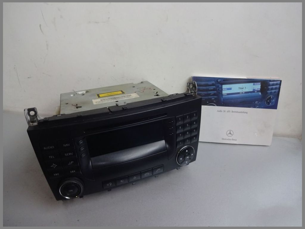 Mercedes Benz W203 Radio Cd Navigation System Be6091 Aps30 2038701989 Original W203 C Class Mercedes Spare Parts Benzshop De
