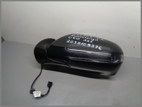 Mercedes Benz W203 CLC Außenspiegel Links 040 Schwarz 2038109376 Orginal