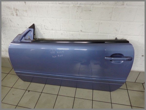 Mercedes W208 CLK CABRIO door LEFT 935 quartz blue 2087200705 K105 no rust
