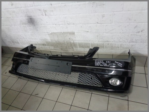 Mercedes CLC203 PDC Sportcoupe Front Bumper 197 black 2038801340 S82 Original