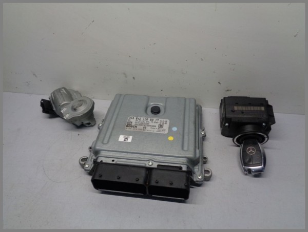 Mercedes Benz MB W211 Motorsteuergerät Zündschloss 6421508977 BOSCH 0281014326
