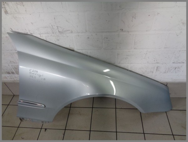 Mercedes W209 CLK Kotflügel RECHTS 762 Tellursilber 2098800418 Original