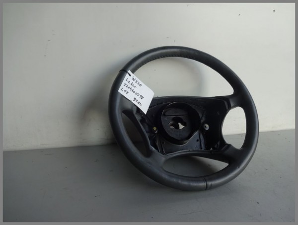Mercedes Benz MB W220 S-Class leather steering wheel GRAY 2204600298 L19 Original
