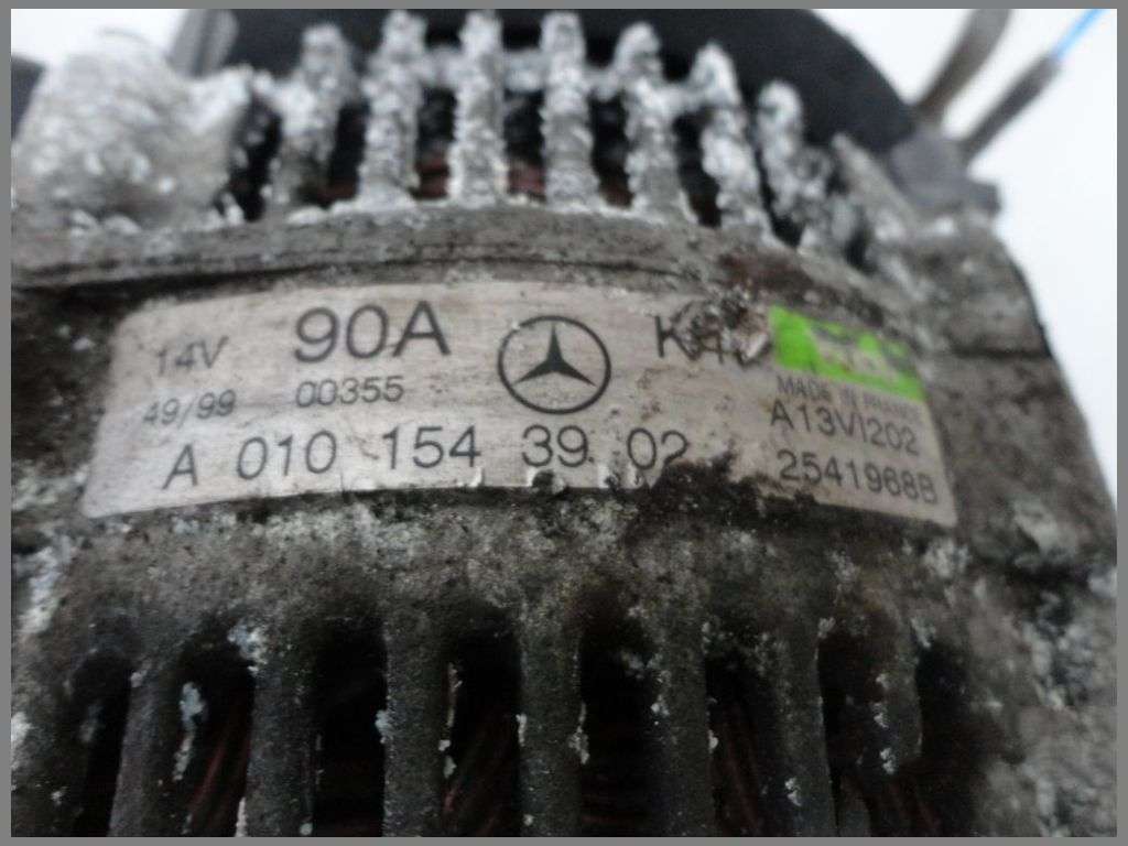 Lichtmaschine Mercedes A-Klasse W168 Lichtmaschine 90A Für Mercedes A-Klasse W168 – Generalüberholt, Von Valeo, 12V, 5 Rippen Lichtmaschine Audi A4 B8