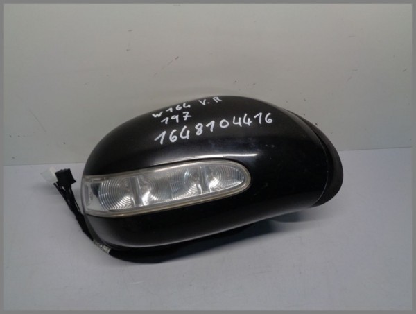Mercedes Benz W164 Außenspiegel 197 Schwarz klappbar RECHTS 1648104416 ohn Glas
