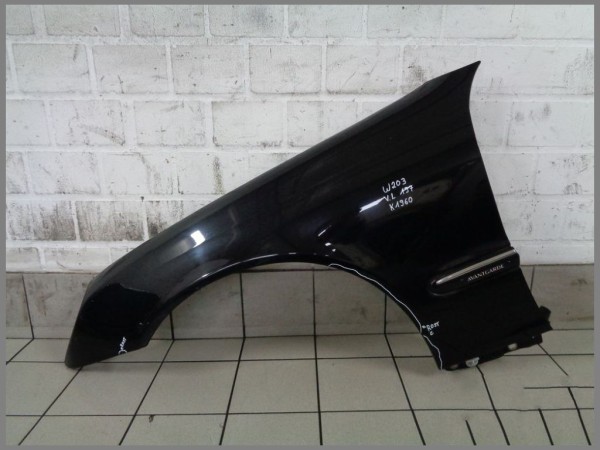 Mercedes Benz W203 Kotflügel Links 197 Schwarz 2038800118 K1960 Original