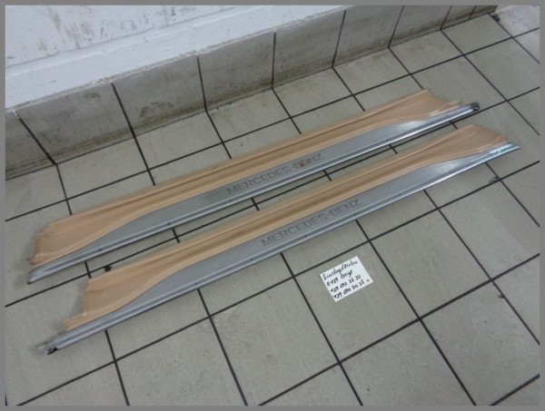 Mercedes R129 SL Einstiegsleisten BEIGE Links Rechts SET 1296803335 1296803435