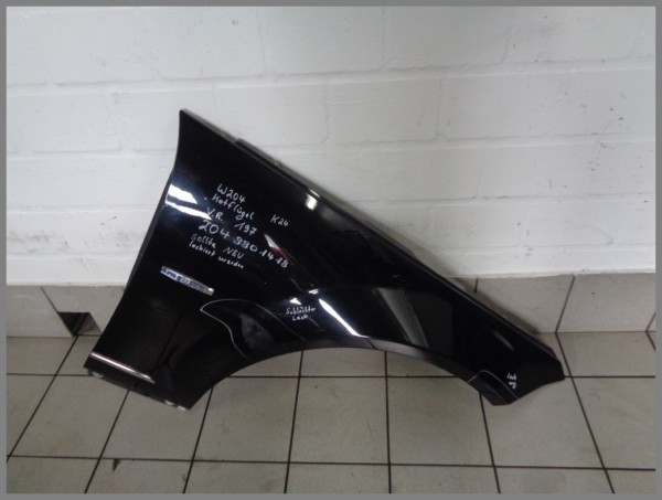 Mercedes Benz W204 Kotflügel Rechts 197 Schwarz 2048801418 K24 Original