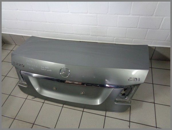 Mercedes W212 tailgate 792 Palladium Silver Sedan 2127500975 Original H22