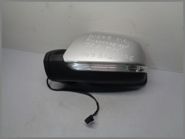 Mercedes Benz W169 W245 Outside Mirror Left 761 Silver 1698101176 A11 Original