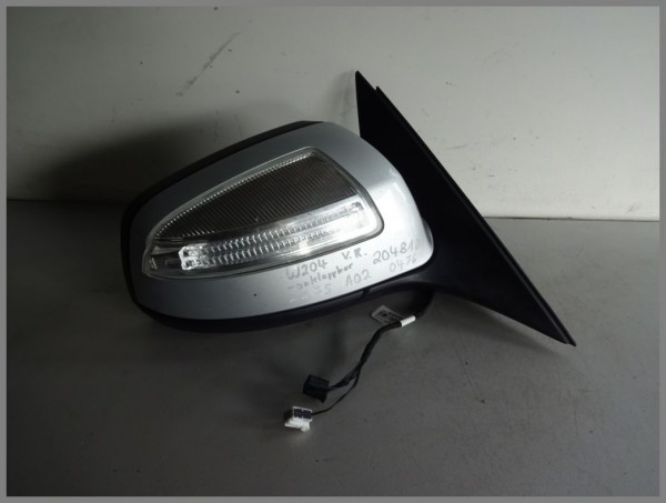 Mercedes Benz W204 outside mirror right 775 iridum silver 2048100476 folding