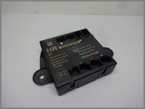 Mercedes Benz W212 E-Class door control unit rear RIGHT control unit 2128204185