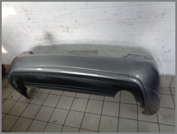 Mercedes A207 AMG rear bumper 792 palladium silver 2078803647 original S17