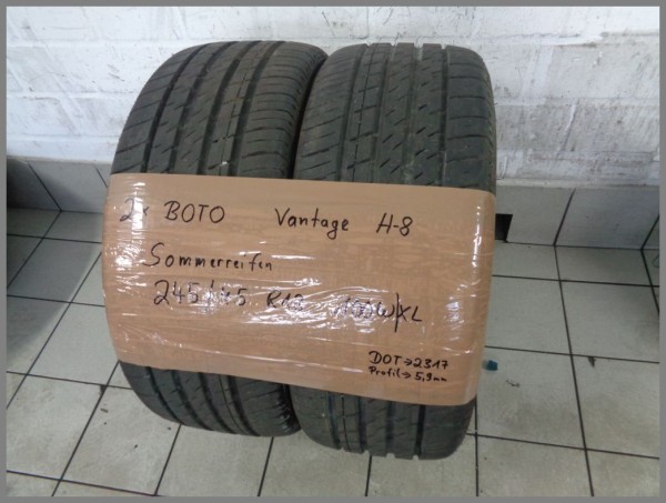 2x Boto 245 45 R18 Vantage H-8 100W XL DOT2317 5,9mm Summertires