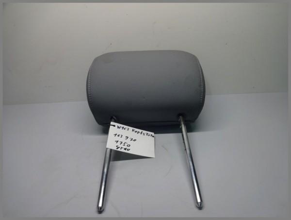 Mercedes Benz MB W163 Kopfstütze Stütze Kopf LEDER Grau 1639701750 Original