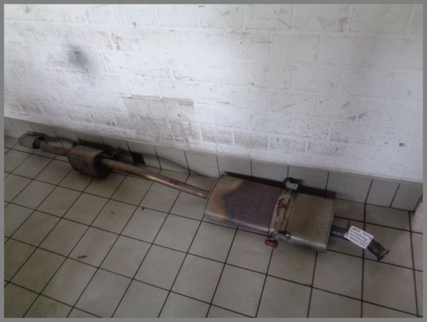 Mercedes Benz W169 rear silencer ESD exhaust system 1694910900 1694910101