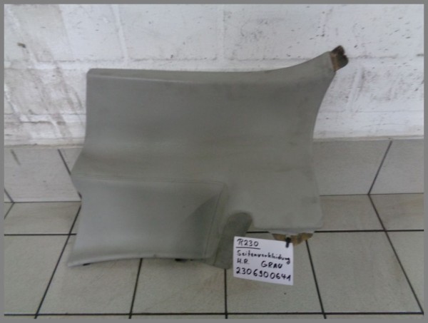 Mercedes Benz R230 SL Seitenverkleidung Hinten Rechts 2306900641 Grau Original