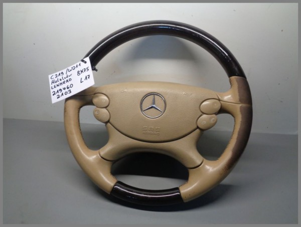 Mercedes W219 CLS Lenkrad Holzlenkrad 2194602103 8K75 Buckskin Original 2B19 L17