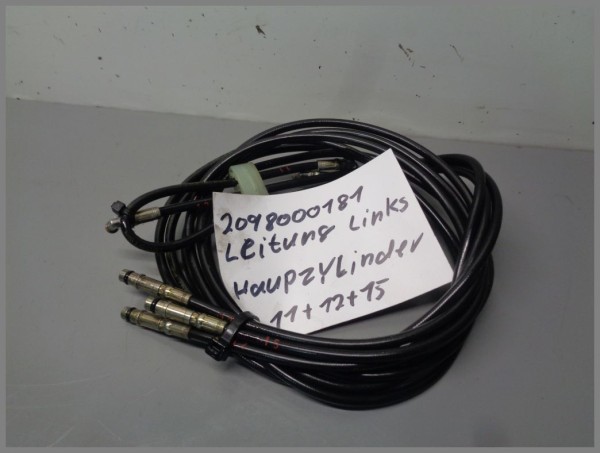 Mercedes A209 CLK Cabrio Leitungen Hydraulikleitungen Zylinder 2098000181