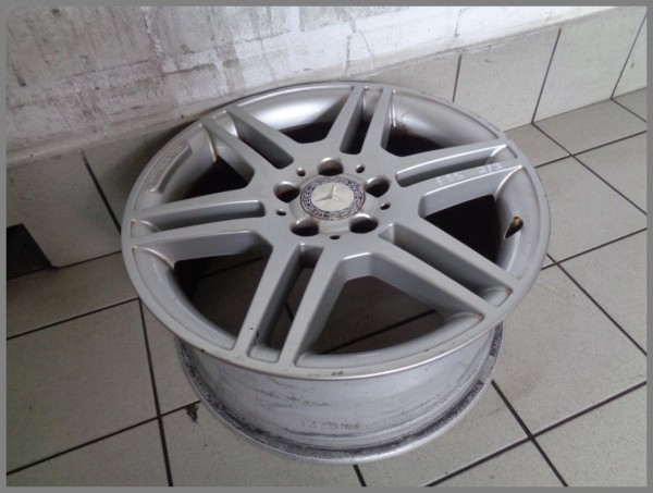 1x Mercedes Benz W204 alloy wheel 7.5 x 17 ET47 2044014502 F96 2/3 Original