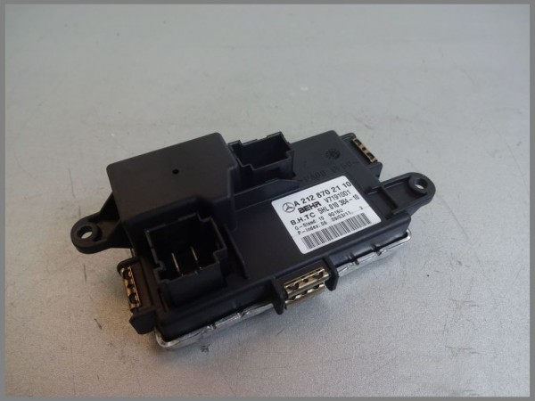 Mercedes Benz MB W212 W204 Series Resistor Fan Controller 2128702110 BEHR 5HL010384