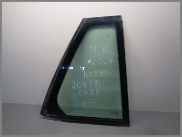 Mercedes W204 Kombi Dreiecksscheibe Hinten Rechts 2047300455 Grün Elegance