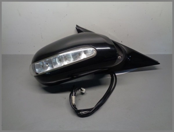 Mercedes W215 exterior mirror right electric 197 black 2208100676 A08 original