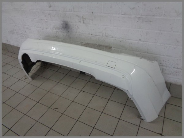 Mercedes W204 Kombi PDC Stoßstange hinten 690 Weiss 2048852038 S77 Original