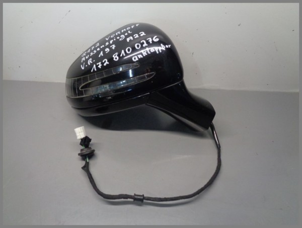 Mercedes R172 SLK Außenspiegel Rechts 197 Schwarz 1728100276 klappbar Original