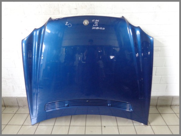 Mercedes Benz CL203 Sportcoupe Bonnet Hood 345 Blue K53 Original