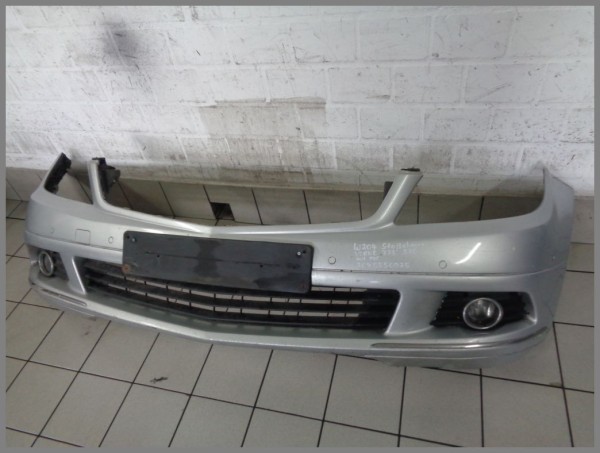 Mercedes W204 prefacelift Front Bumper 775 Iridium Silver 2048850025 S76 Original