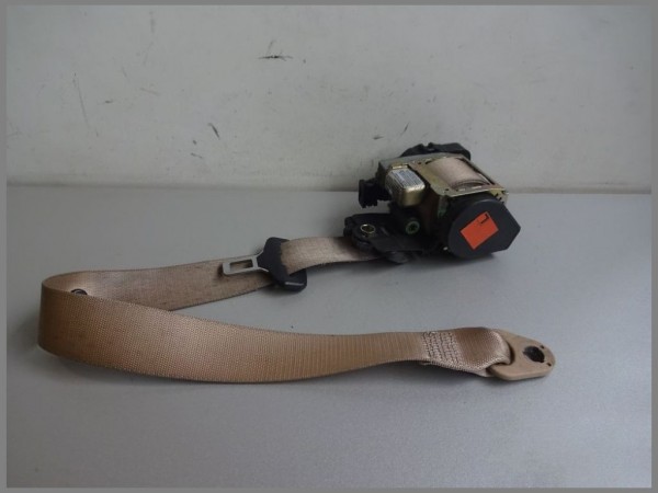 Mercedes Benz W210 Seatbelt Harness Left Front 2108609585 / 1A23 Jave Beige