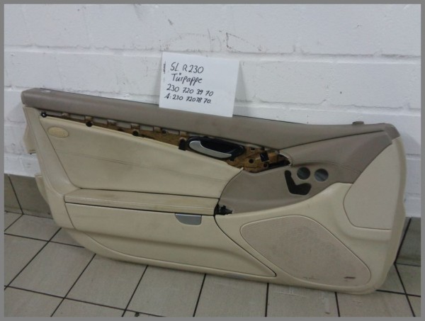 Mercedes R230 Türverkleidung Links Stone/Beige Verkleidung 2307203970 RHD Orig.