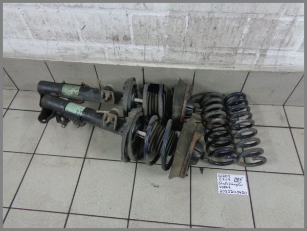 Mercedes W209 A209 shock absorbers with H&amp;R springs SET VA29259 HA29259 Original