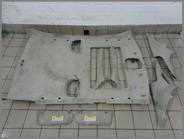 Mercedes Benz W220 Headliner Alcantara Grey SET 2208202501 Original