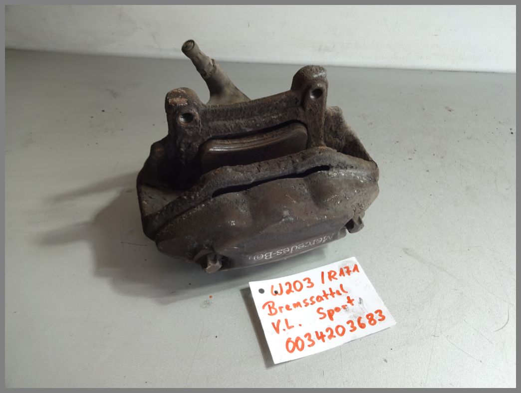 Mercedes Benz W203 W209 R171 Brake Caliper Saddle Front Left 0034203683 Original | W203 | C-Class | Mercedes Spare Parts | Benzshop.de