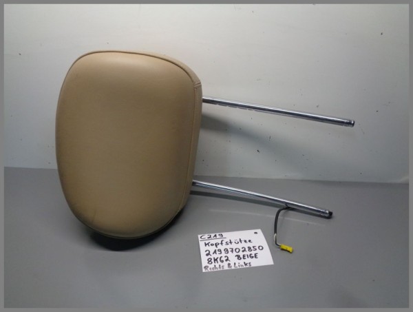 Mercedes C219 CLS Kopfstütze Vorne Links/Rechts 2199702850 8K62 Buckskin Original