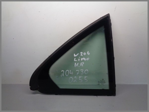 Mercedes W204 side window triangle rear right RIGHT 2047300255 Green Elegance