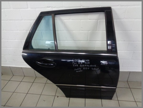Mercedes Benz W203 Rear Right Door 768 diamaond black Estate 2037301205 Original