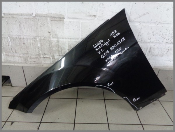 Mercedes Benz W204 Kotflügel Links 197 Schwarz 2048801318 K87 Zubehörteil