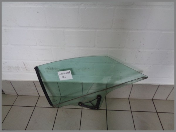 Mercedes C207 Coupe Rear Left Side Window 2076700110 Original Green