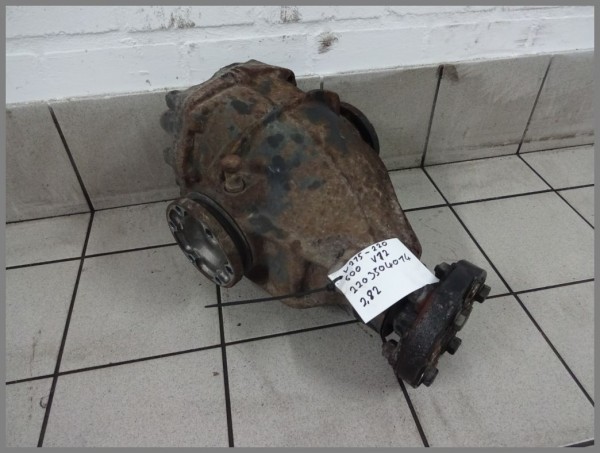 Mercedes Benz W220 W215 differential 171tkm 2.82 rear axle gear 2203504014