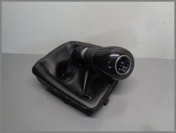 Mercedes W205 S205 Schaltsack Schaltknauf Leder Schwarz