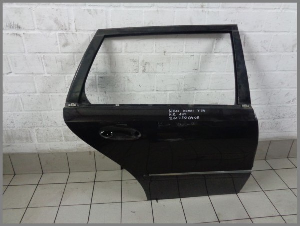 Mercedes W211 Kombi Tür Hinten Rechts 185 Melanitschwarz 2117300405 Original