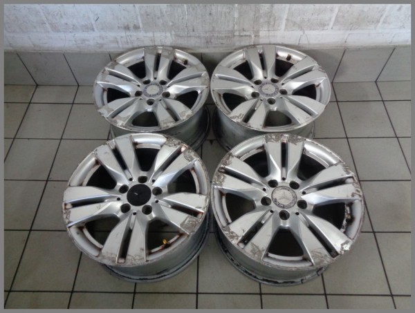 Mercedes W212 alloy rims SET 8x16 ET46 2124010202 original F11 SET
