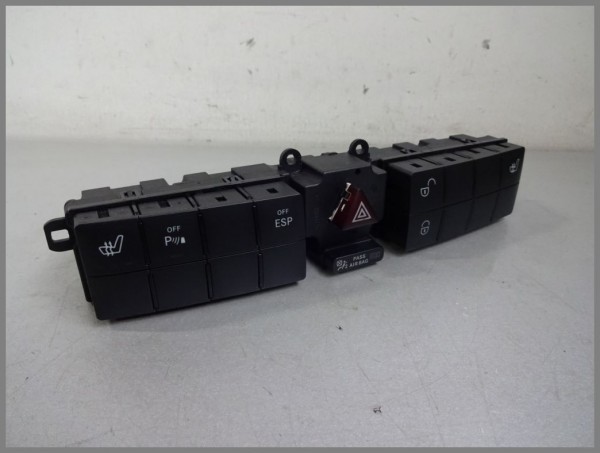 Mercedes Benz W203 Schalterleiste Schalterblock 2038707610 C-Klasse Sitzheizung