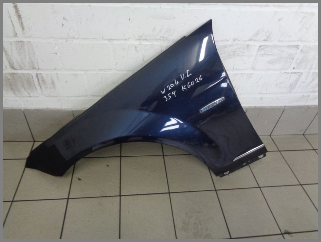 Mercedes Benz W204 Kotflügel Links 650 Calcitweiß 2048801318 K1923 