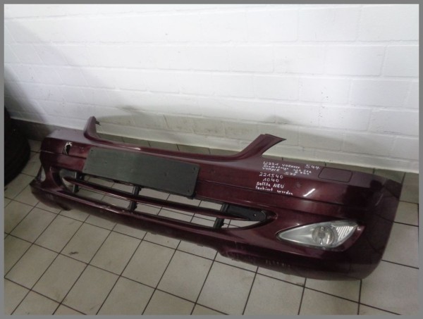 Mercedes Benz W221 Front Bumper 544 RED 2218801040 Original S77